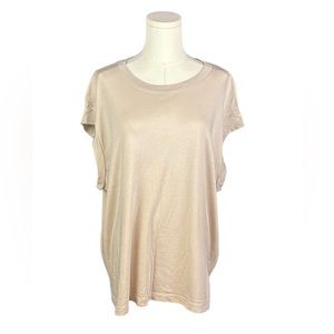 A‎ New Day Basic Tan Layering Tee (Size XXL)